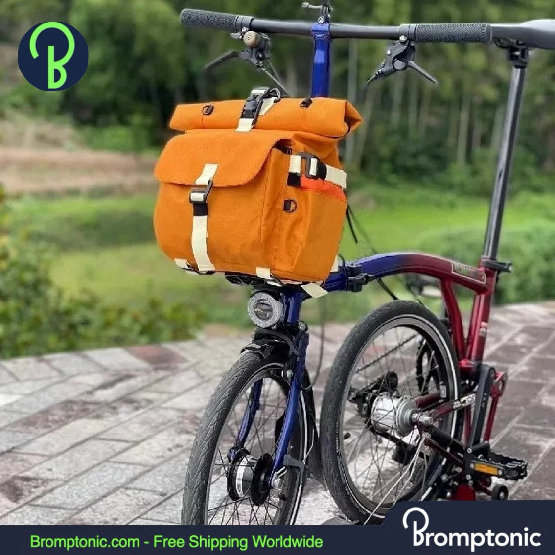 Brompton Front Bag Carrier 15L/21L Rucksack