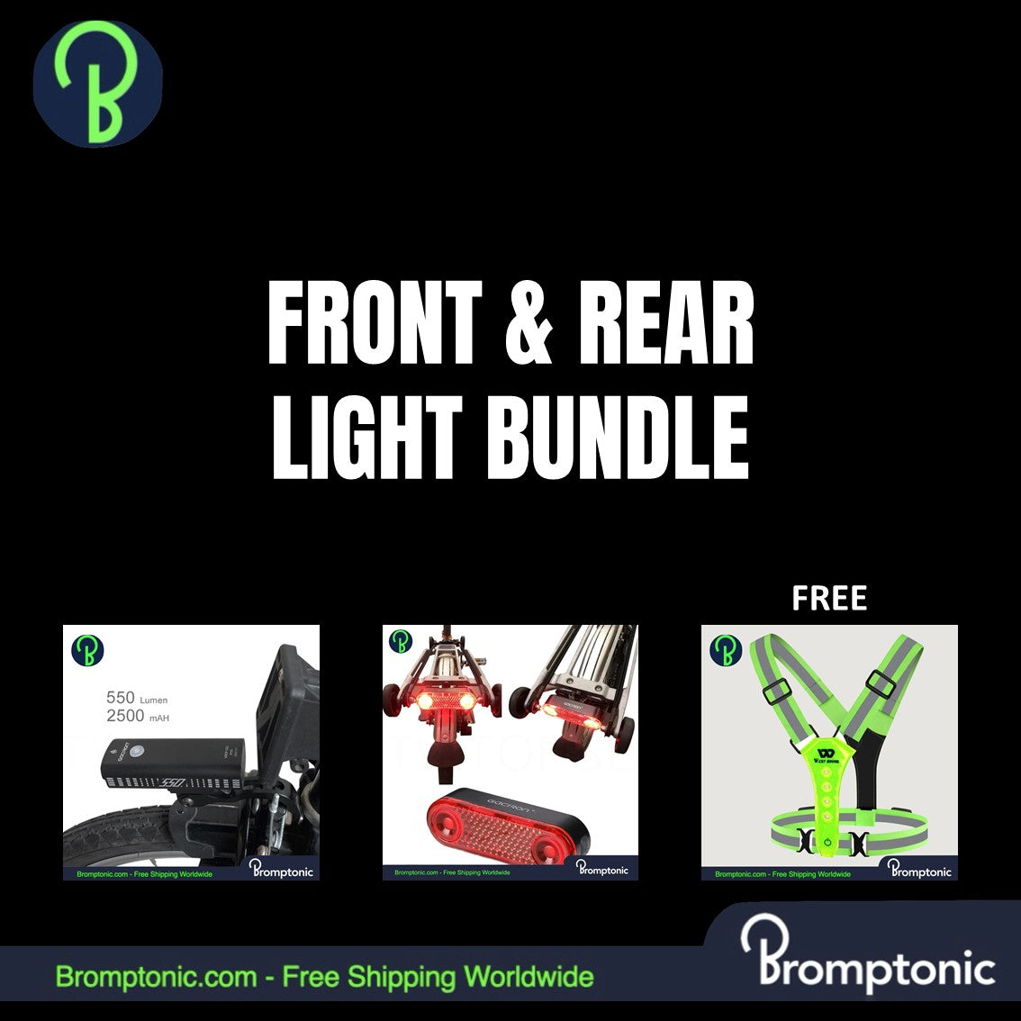 Front & Rear Light Bundle