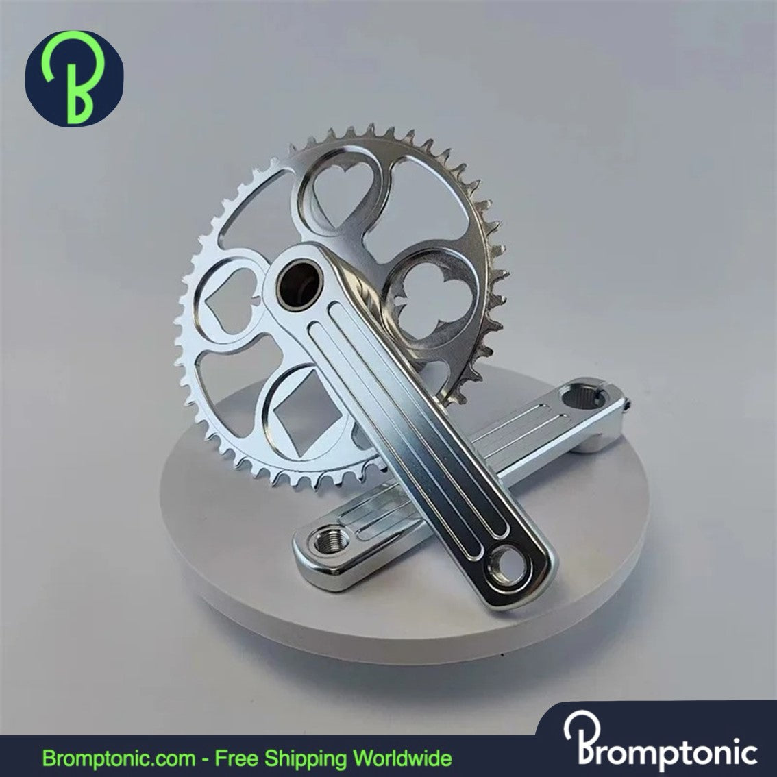 Brompton Aleación de Aluminio 48T 50T Plato Crank for Crankset