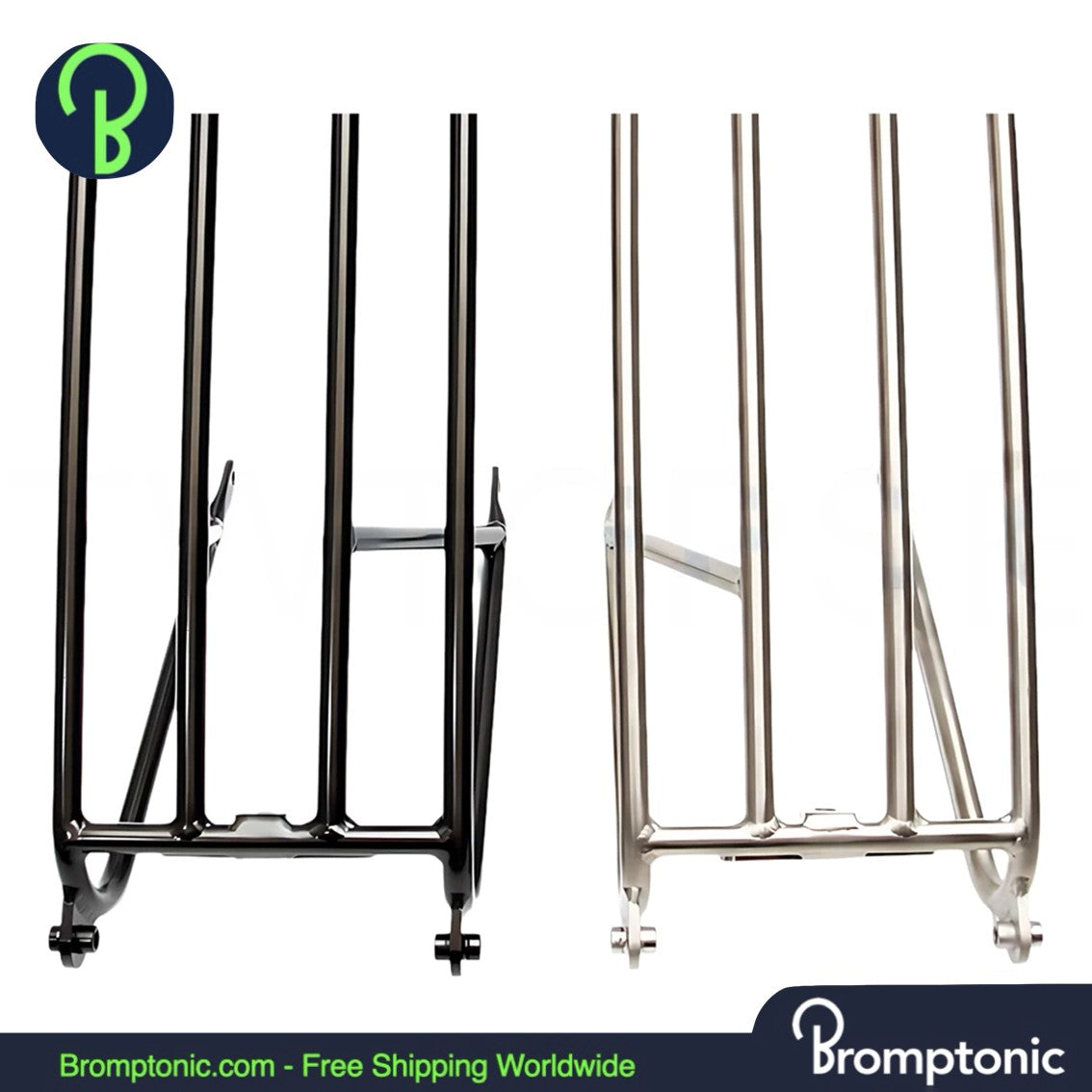 Portaequipajes trasero Brompton Titanium - Ultraligero y duradero