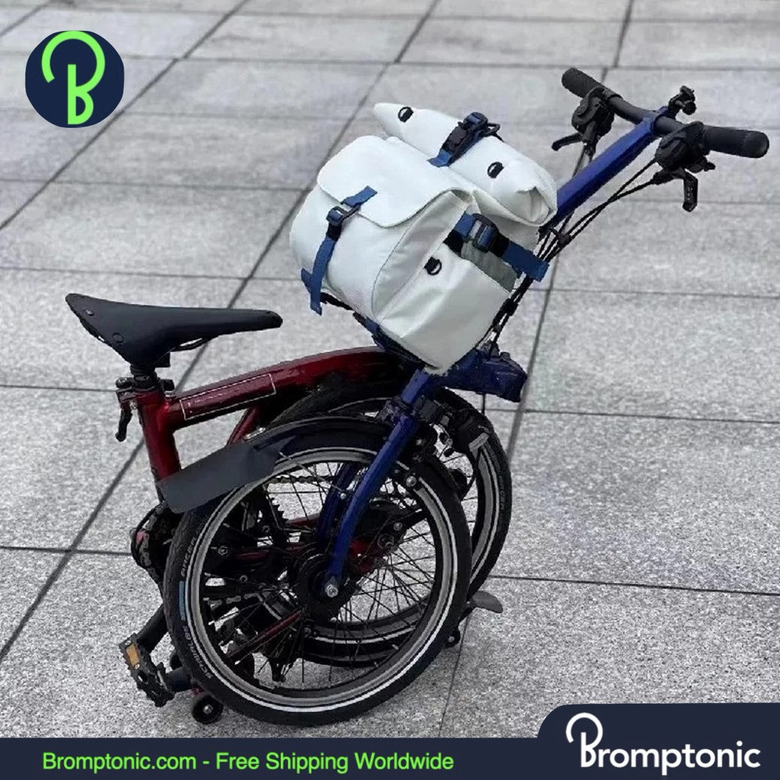 Zaino portapacchi anteriore Brompton 15L/21L